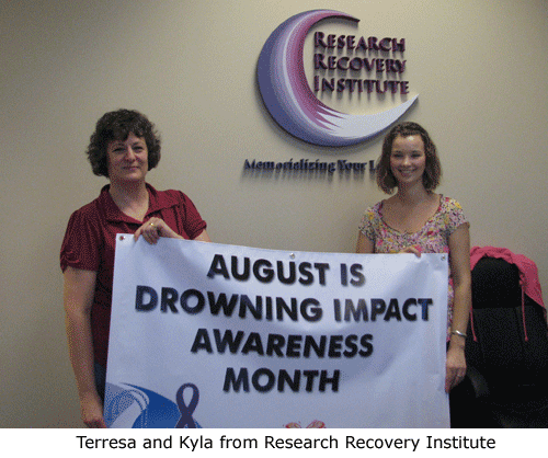 Terresa and Kyla from Research Recovery Institute
